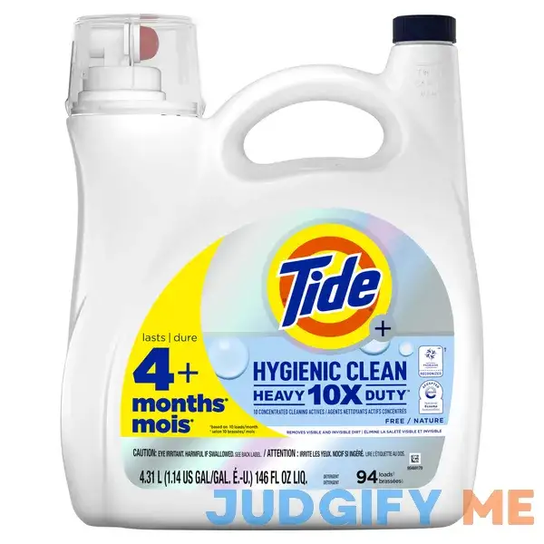 Tide Hygienic Clean Heavy 10x Duty Laundry Detergent Liquid Tide Hygienic Clean Heavy 10x Duty Laundry Detergent Liquid