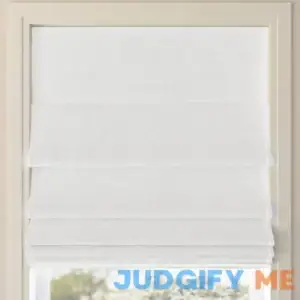 Sun Zero Somerton Textured 100% Blackout Cordless Roman Shade