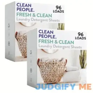 Clean People Laundry Detergent Sheets