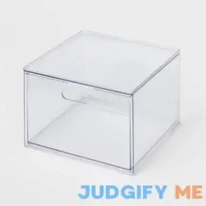 Brightroom All Purpose Single Drawer Storage Clear