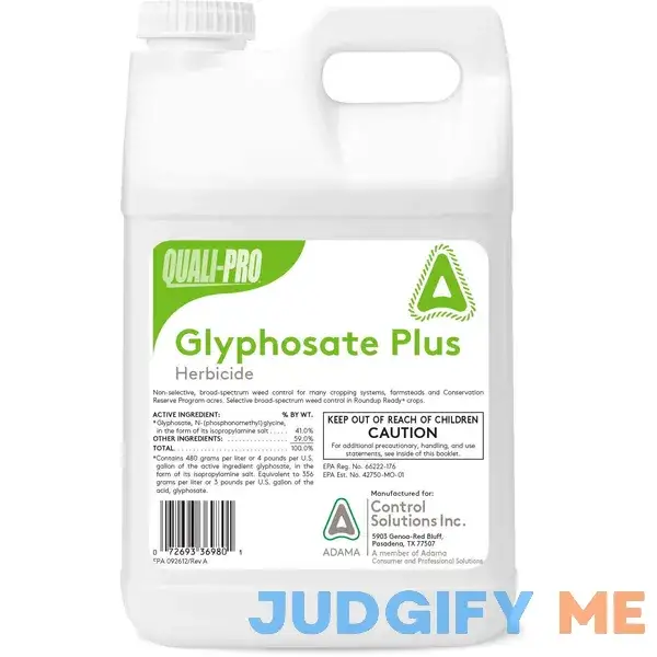 Glyphosate 4 + Plus Herbicide - 41% Glyphosate with Surfactant - 2.5 Gallon Credit 41 Extra Glyphosate 4 + Plus Herbicide - 41% Glyphosate with Surfactant - 2.5 Gallon Credit 41 Extra