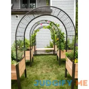 2' x 4' Arch Trellis for Planter Boxes