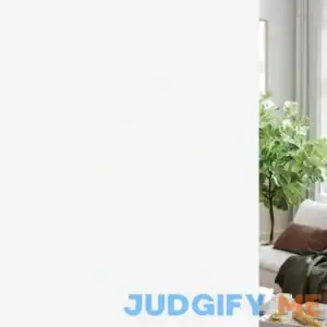 Hidbea Frosted Window Privacy Film Heat Control UV Blocking Static Cling Non-Adhesive Reusable Door coverings for Bathroom Home Office