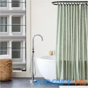 West Elm Swirl Shower Curtain