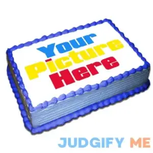 Custom Cake Image Personalized Make Your Own Cake Toppers 1/4 8 X 11 Inches Birthday Cake Topper