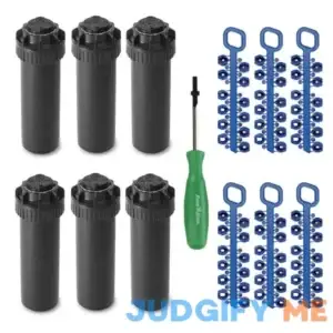 Rain-bird 5000 Series Rotor Sprinkler Head 5004 PC Model Adjustable 40-360 Degree Part-Circle