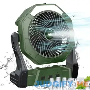 Ausic Portable Misting Fan 8-Inch 10000mAh Rechargeable Battery Operate