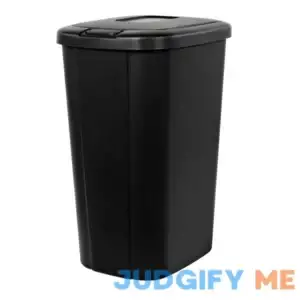 Hefty 13.3 Touch Lid Trash Can