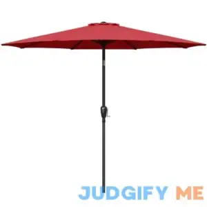 Simple Deluxe Patio Umbrella Outdoor Table Market Yard Umbrella with Push Button