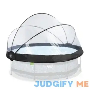 EXIT Toys Round Multifunctional Cover Dome Enclosure for Outdoor Pools