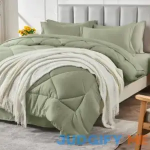 Cozylux Comforter Set 7 Pieces Bed in a Bag Sets with Comforter
