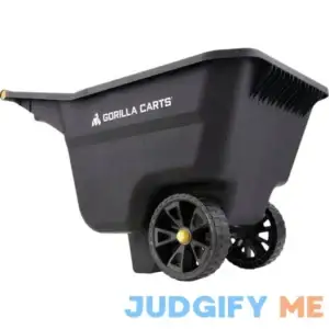 Gorilla Carts 5 Cu ft Poly Yard Cart