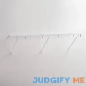 Rubbermaid Wardrobe Shelf Kit White