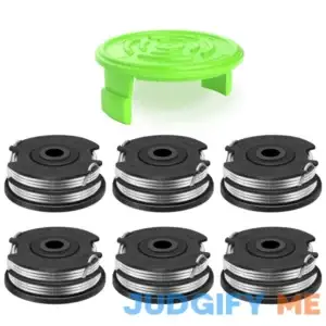 7 PCS Dual Weed Wacker String Compatible with Greenworks String Trimmer 2101602