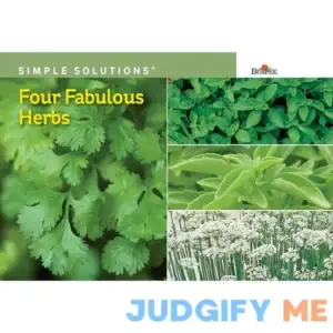 Burpee Four Fabulous Herbs Starter Garden Herb Seed Collection
