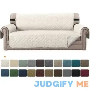 Sanmadrola 100% Waterproof Sofa Cover Machine Washable Couch Cover Non Slip Furniture Protector Slipcover for Dogs