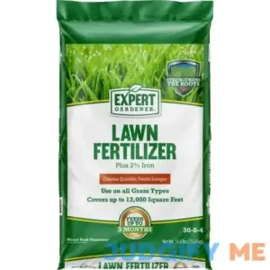 Expert Gardener Lawn Food Fertilizer 30-0-4 Plus 2% Iron