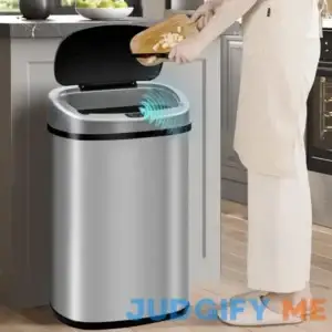 50 Liter/13 Gallon Kitchen Trash Can with Lid