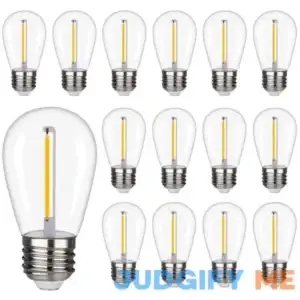 Shatterproof LED String Lights Waterproof Warm White 2200K