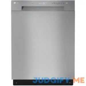 Front Control Dishwasher with Lodecibel Operation and Dynamic Dry LG