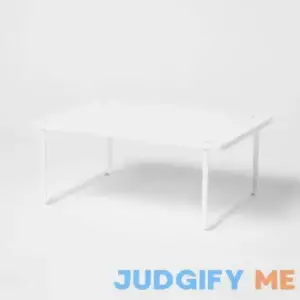 Brightroom Metal Cabinet Shelf White