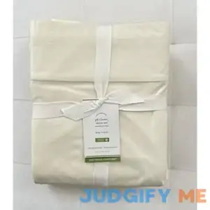Pottery Barn Classic 400-Thread-Count Organic Percale Sheet Set