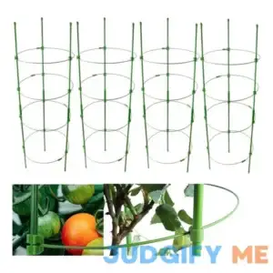 Anothera Adjustable Tomato Plant Support Cages 36 inches Garden Cucumber Trellis