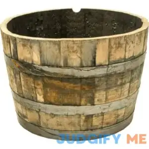 Real Wood Products Jack Daniels Oak Half Barrel B100