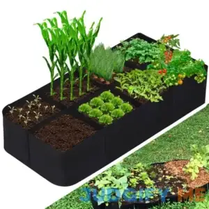 CJGQ Fabric Raised Garden Bed