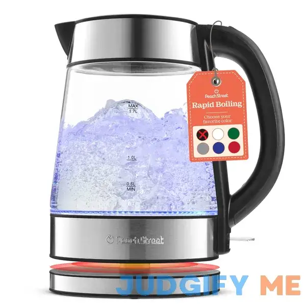 Speed-Boil Electric Kettle For Coffee & Tea 1.7L Water Boiler 1500W Speed-Boil Electric Kettle For Coffee & Tea 1.7L Water Boiler 1500W
