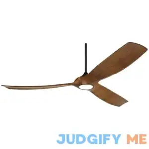 Casa Vieja 70" Kona Modern Tropical Coastal 3 Blade Indoor Outdoor Ceiling Fan with LED Light Remote Control