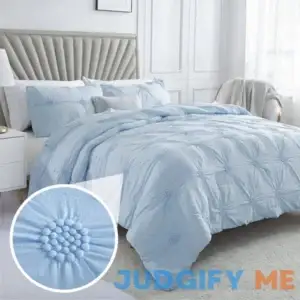 Swift Home Floral Pintuck Comforter Set