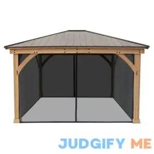Yardistry Meridian Gazebo Mosquito Mesh Kit