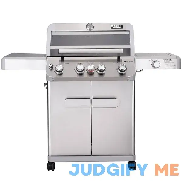 Monument Mesa Stainless Steel 5-Burner Liquid Propane Infrared Gas Grill with 1 Side Burner | M405BZ Monument Mesa Stainless Steel 5-Burner Liquid Propane Infrared Gas Grill with 1 Side Burner | M405BZ