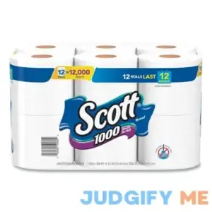 Scott 1000 1 Ply Toilet Paper