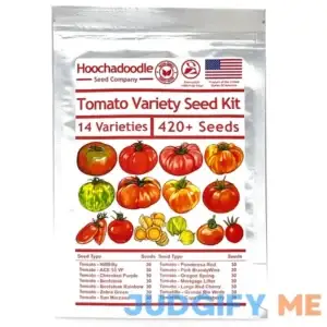 Heirloom Tomato Variety Seed Kit 14 Tomato Variety 420+ Seeds by Hoochadoodle Seed Company