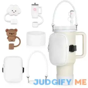 Stanley Cup Accessories 40 oz Stanley Boot Water Bottle Handle Strap Cup Pouch Straw Cover for 40 oz Tumbler with Handle Gifts for Women Men Mom