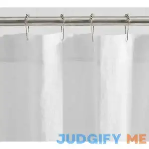 Pottery Barn European Linen Cotton Shower Curtain