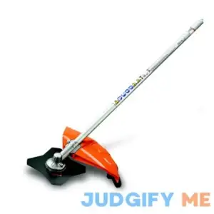 STIHL FS-KM Brushcutter with 4 Tooth Grass Blade Kombi Attachment