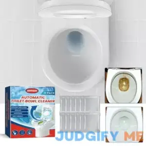 Splash Foam Toilet Cleaner Toilet Bowl Cleaner Tablets 12 Pack Releasing Toilet Tank Cleaners for Deodorizing & Descaling Household Toilet Cleaners