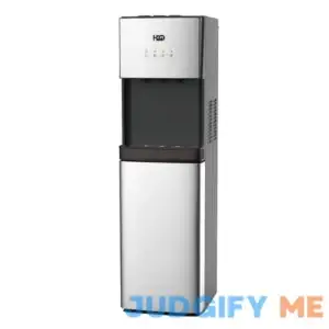 H2O-96UT UV Self-Cleaning Bottom Load Water Dispenser in Black with 40-48В° F Cold Water Temperature