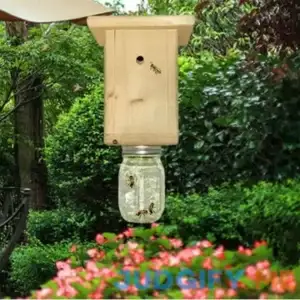 Ikohbadg Wasp Trap Hornets Yellow Jackets Wasp Repellent Trap Bee Catcher