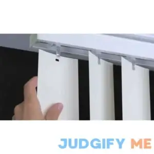 Vertical Blinds Replacement Slats Heavy Duty PVC Smooth Curved (White) You Pick Size and Quantity (82.5 Inches) (2 Pack)