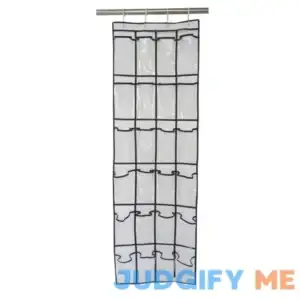 Mainstays 24 Pocket Over the Door Shoe Organizer