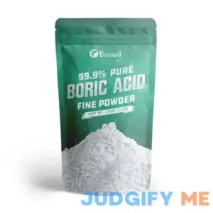 Ecoxall Boric Acid Fine Powder 1 Pound 99.9% Pure Fine Powder