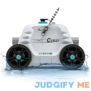 Ofuzzi Winny Cyber 1000 Cordless Robotic Pool Cleaner Max.95 Mins Runtime Automatic Pool Vacuum for Ideal for Above/Half-Above Pools Up to 40 feet