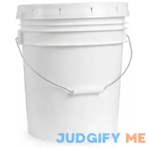 Bestand 5 gallon Food Grade White Plastic Bucket with Handle & Lid