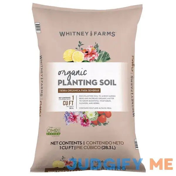Whitney Farms 1 Cu. ft. Organic Planting Soil 10101-72101 Whitney Farms 1 Cu. ft. Organic Planting Soil 10101-72101