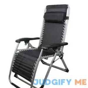 Bcloud 2Pcs Outdoor Folding Lounge Chair Head Cushion Breathable Headrest Pillow Mat