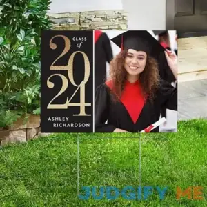 Personalized Radiant Year Graduation Photo Yard Sign Personal Creations Customized Yard Sign Decor Gifts Outdoor & Garden
